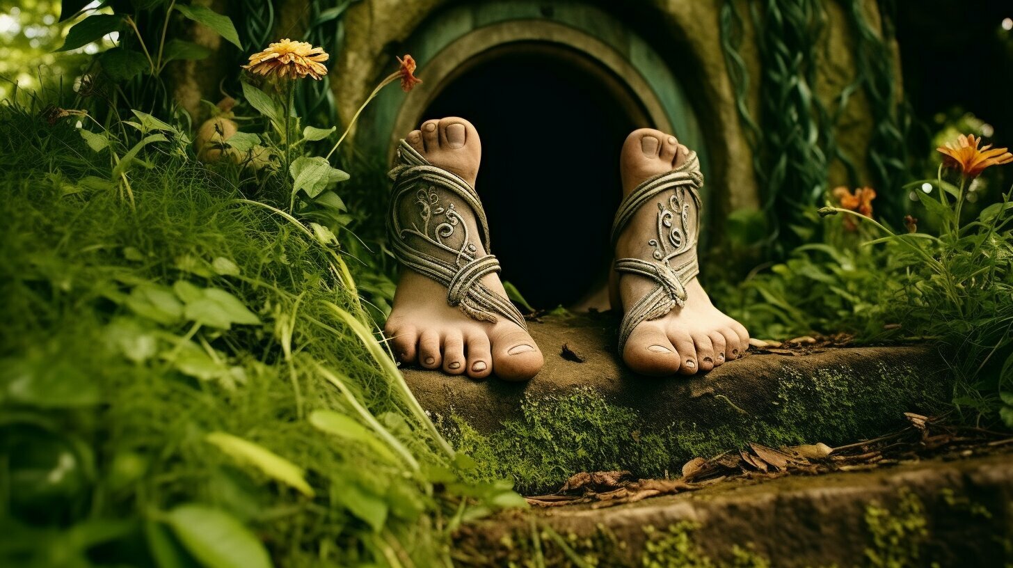 why don't hobbits wear shoes